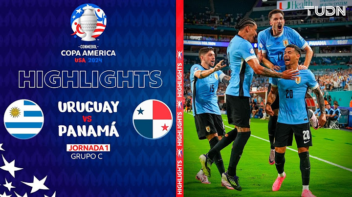 HIGHLIGHTS - Uruguay 3-1 Panamá | Copa América 2024 - J1 | TUDN