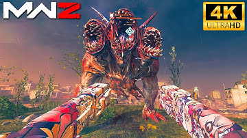 MW3 ZOMBIES - JAK DEVASTATORS, RED WORM, ELDER DARK AETHER 4K Gameplay (No Commentary)