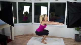 Women's Home Squat Workout | 5 Minute Squats get Kim Kardashian's Booty