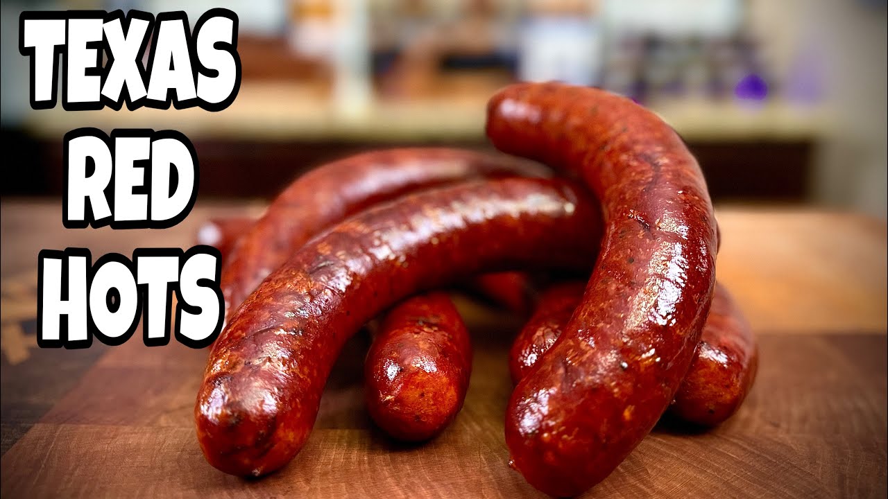 Texas Red Hots — оригинальный рецепт колбасок — барбекю из Smokin' Joe's Pit