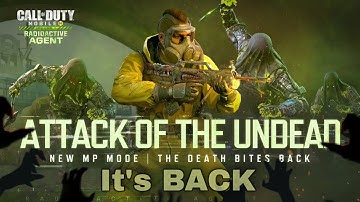 ATTACK OF THE UNDEAD has RETURNED in COD Mobile!!(BEST MODE)