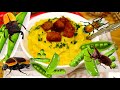 Гороховое пюре с жучками - рецепт вкусного и простого блюда.