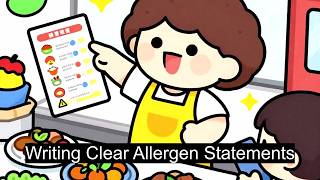 How Should Event Vendors Write Allergen Statements