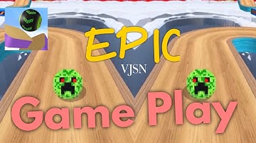 Going Balls Game Play Work-through ALL Level  VJSN