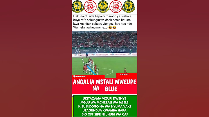 GOLI WALILO NYIMWA SIMBA SC NA RS BERKANE #nbcpremierleague #yangaleo #simbasclive #yangasc