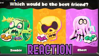 RESULTS REACTION: Zombie VS Skeleton VS Ghost (Splatoon 3 Splatfest #10)