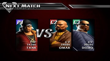 Def Jam Vendetta: Handicap Match| Tank VS Omar & Deebo @ The Bounty Club (Requested).
