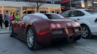 Она вернулась! Bugatti Veyron Red Centenaire in Moscow 2024