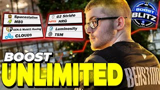 PRO PLAYERS WITH UNLIMITED BOOST ARE INSANE!! $15,000 | Rocket League | LG Boost Blitz Highlights