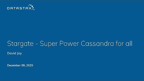 Stargate.io Demo on DataStax Astra DB using Postman | David Joy