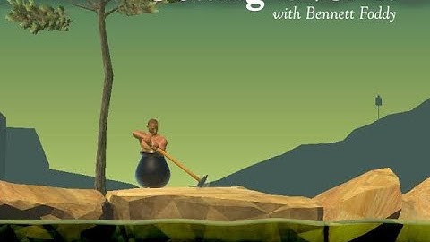 When a noob plays getting over it for the first time 😂