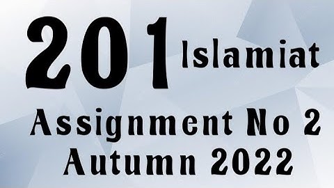 AIOU Code 201 Solved Assignment No.2 Autumn 2022 #aiou #aiousolveassignments