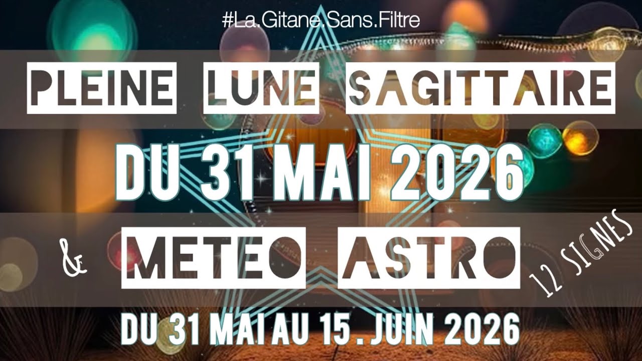 Pleine Lune 🌝♐️ SAGITTAIRE + Horoscopes JUIN 1/2 + VENUS-JUPITER 💕