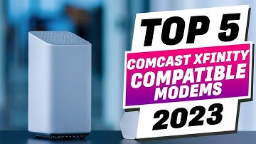Top 5 Best Comcast Xfinity Compatible Modems in 2023 [Officially Approved]