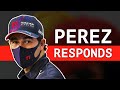 Perez Addresses “Extreme” Criticism From Aston Martin
