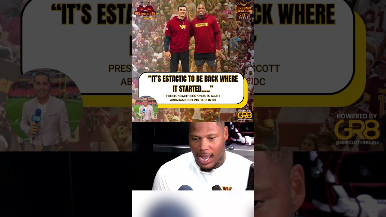 Скотт Абрахам поговорил с Престоном Смитом по возвращении в Вашингтон. 🎥 - @scott7news 