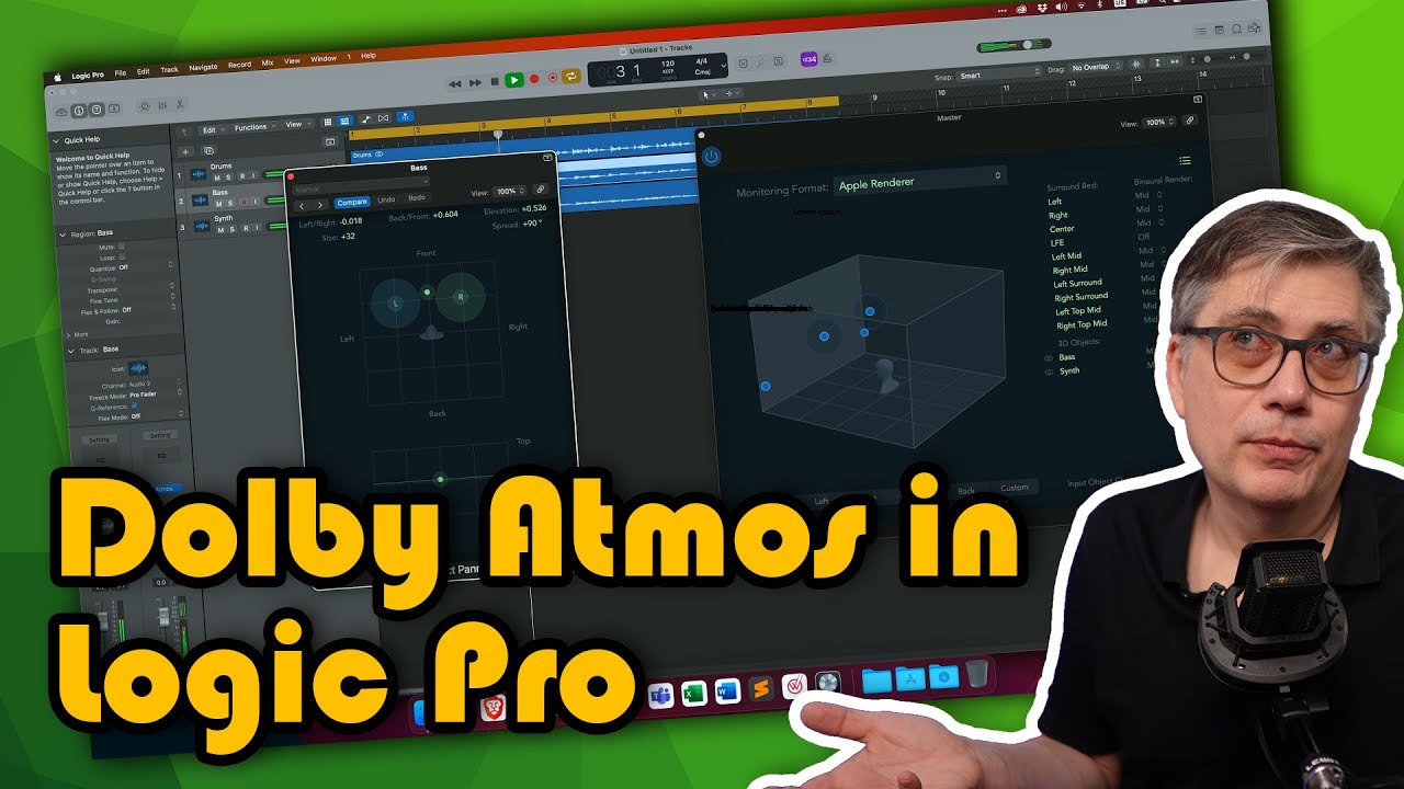 Getting Started with Dolby Atmos in Logic Pro - YouTube