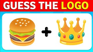 Guess The LOGO By Emoji? 🍔🍕 Emoji Quiz