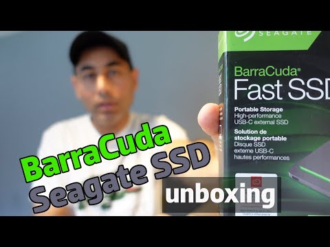 Barracuda Fast SSD 2TB by Seagate - Unboxing