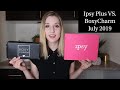 Ipsy Plus VS. Boxycharm | July 2019