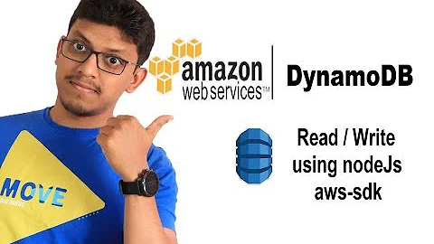 Read and Write to DynamoDB using NodeJs (aws-sdk)