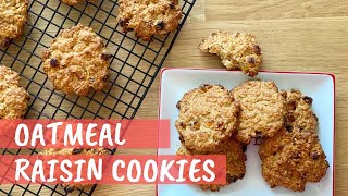 How To Make Healthy, Chewy Raisin Oatmeal Cookies, Easy Recipe To Sweeten Your Day | BENNA3BENNA