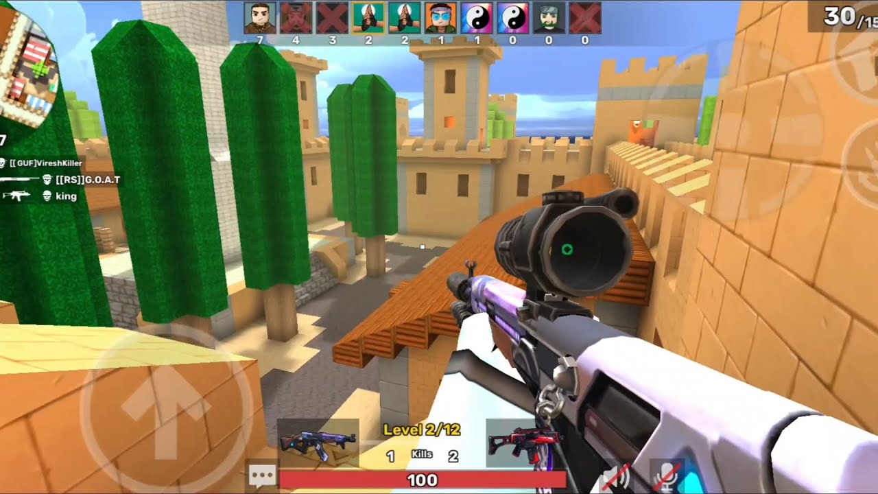 Kuboom Game play | ft. Alex | Gun Game Mode | Warriors United Kuboom | #kuboom #kuboom3dfpsshooter