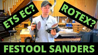 Festool ROTEX VS ETS SANDERS | Buying Mistakes I Made & What You Need to Know Before Buying a Sander