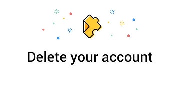How to delete your account