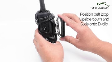 Motorola APX 4000 Extended battery Radio Cases Belt Loop Clip