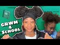 GRWM FOR HIGH SCHOOL + SCHOOL VLOG (game day)