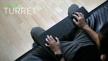 The Razer Turret gaming lapboard