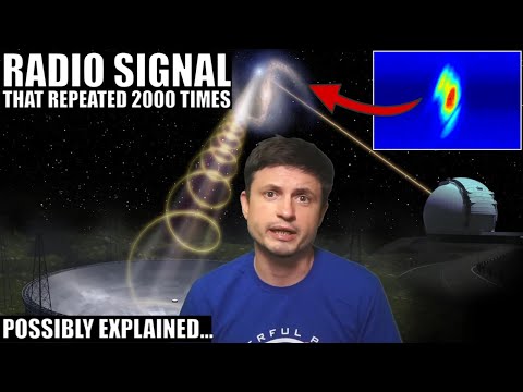Weird Radio Burst That Repeated 2000 Times May Have an Explanation