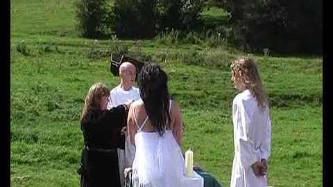The Handfasting Of Hannah & Dean (Pagan Wedding)