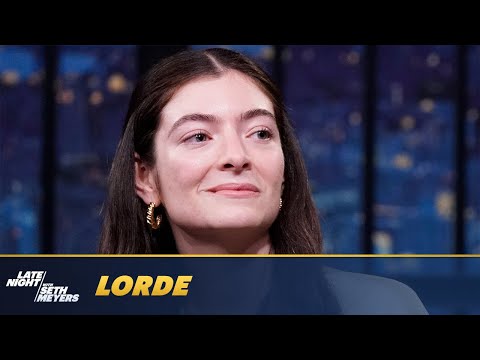 Lorde Had to Get an IV Drip After Day Drinking with Seth 