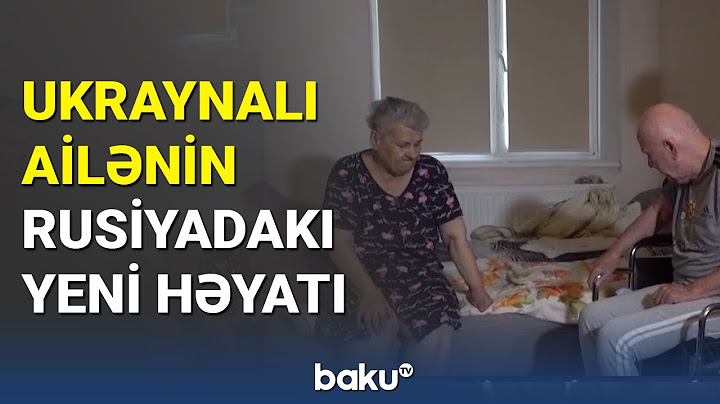 Ukraynalı ailənin Rusiyadakı yeni həyatı - BAKU TV