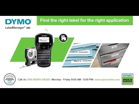 DYMO LabelManager 280 Rechargeable Portable Label Maker