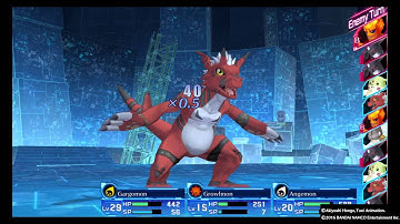 DIGIMON STORY: Cyber Sleuth Boss Battle Jimiken (HARD Mode)