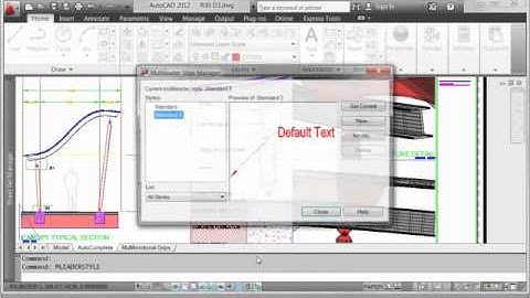 AutoCAD 2012 Auto Complete Commands