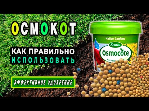 Осмокот - удобрение пролонгированного действия. Как правильно применять? Нюансы использования