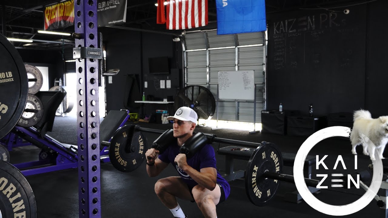 Safety Squat Bar Squat - YouTube