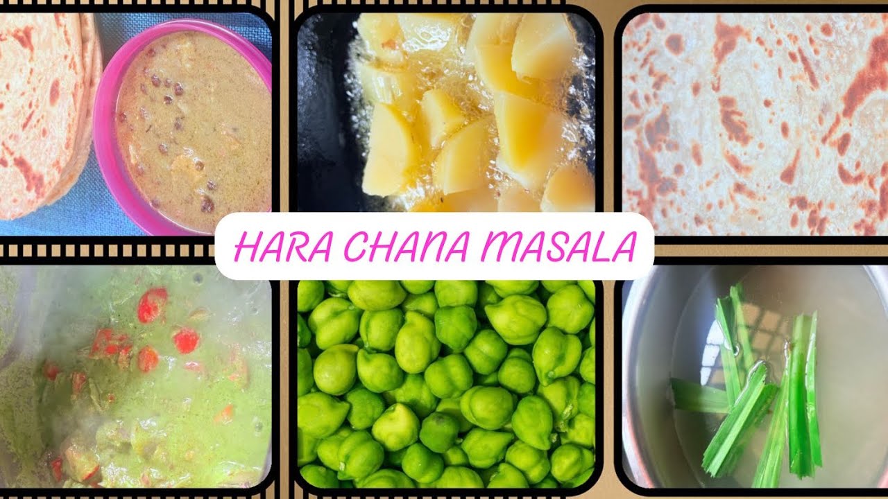 Protein Rich Green Chana Curry 💪| Easy Home Cooking | Lunch Recipe with Potato in Tamil 👩‍🍳