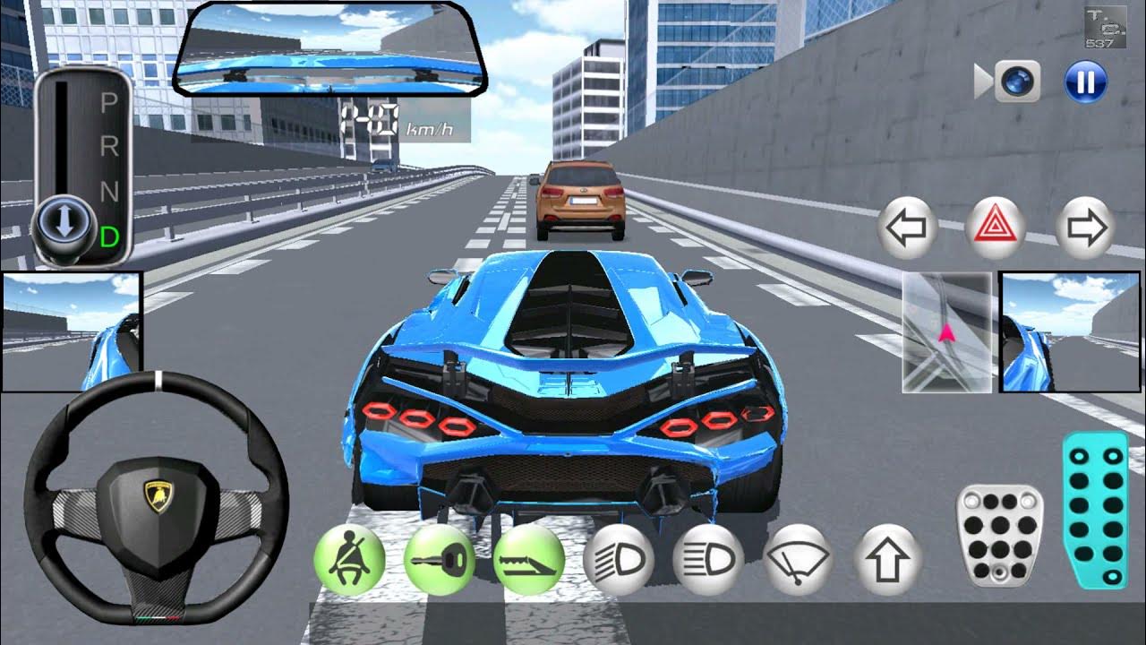 Super Coche Lamborghini a Velocidad Total - Clase De Manejo 3D - Juego  Android - YouTube