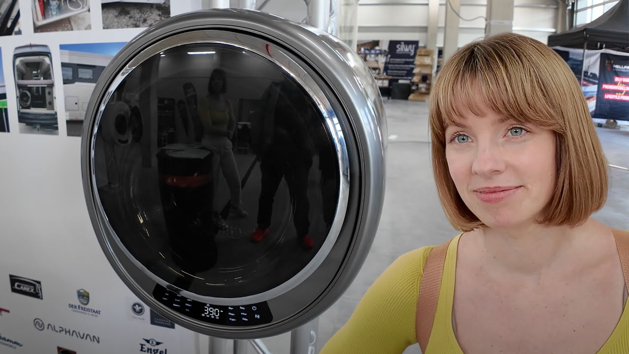 MINI-Wohnmobil mit MINI-Waschmaschine? Zubehr 2024: TINYWASH Campervan  Waschmaschine