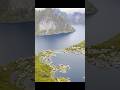 Best view in Lofoten Island - Reinebringen view point hike #lofotenislands #norway