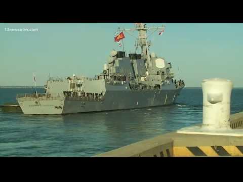 USS Winston S Churchill Leaves On Deployment