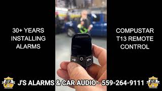 J's Alarms Compustar T13 Remote Control Passive Keyless Entry RFID
