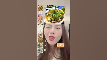 Xếp Hạng Món Ăn Ngon Nhất Việt Nam | Tiểu Ngáo #Shorts