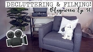 DECLUTTERING MY MUG COLLECTION & FILMING! || Vlogoween Ep. 30