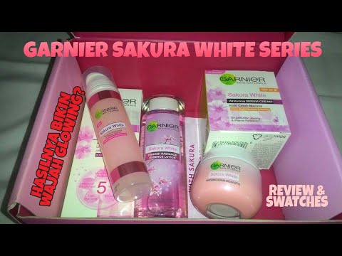 Review Garnier Sakura White Day Cream. 